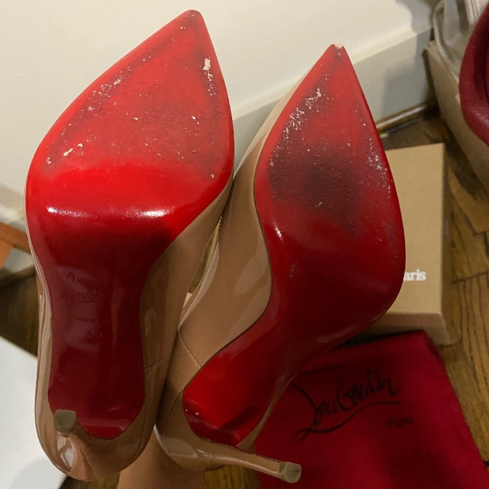 Nude Leather Louboutin - Picture 3 of 4